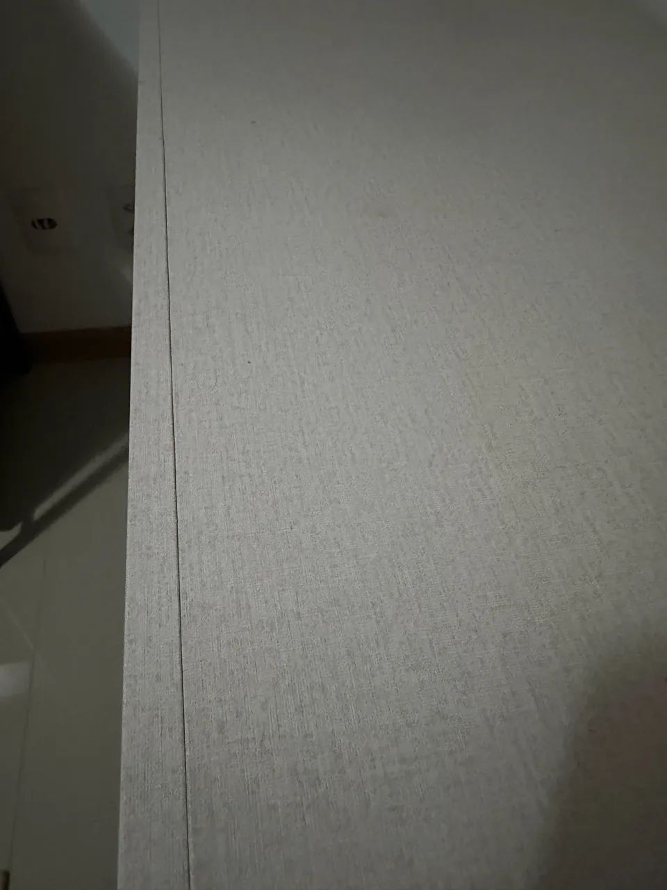 Escrivaninha Branca 1,27m - Moderna e Compacta - Foto 3