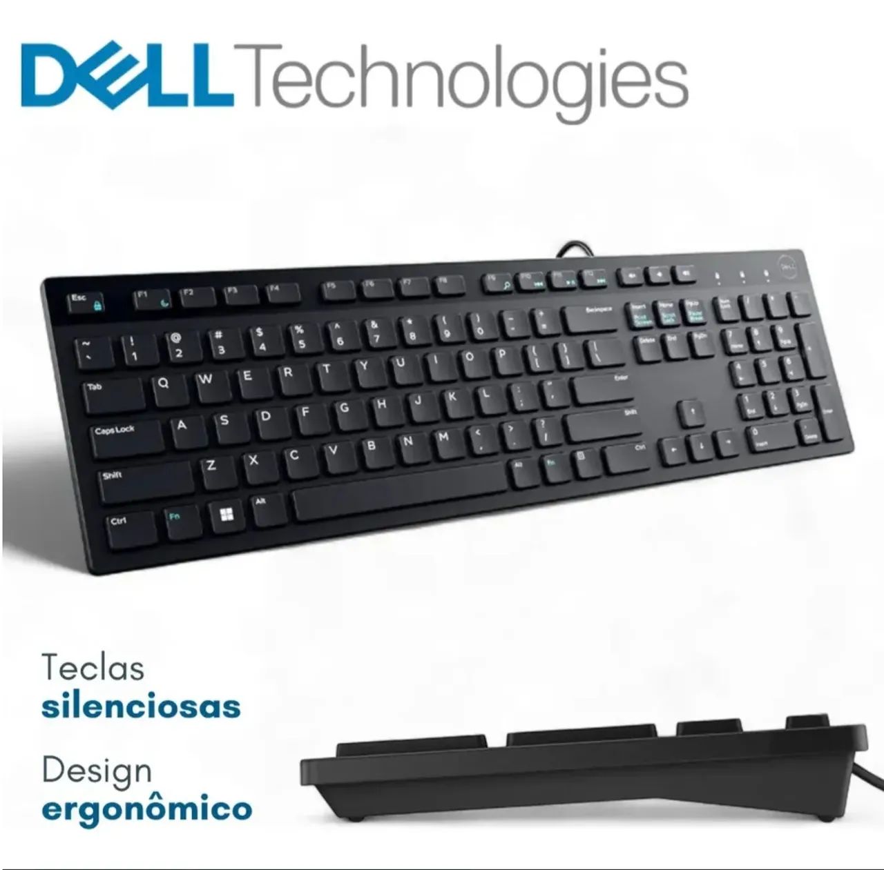 Teclado Dell com fio - Novo - Foto 3