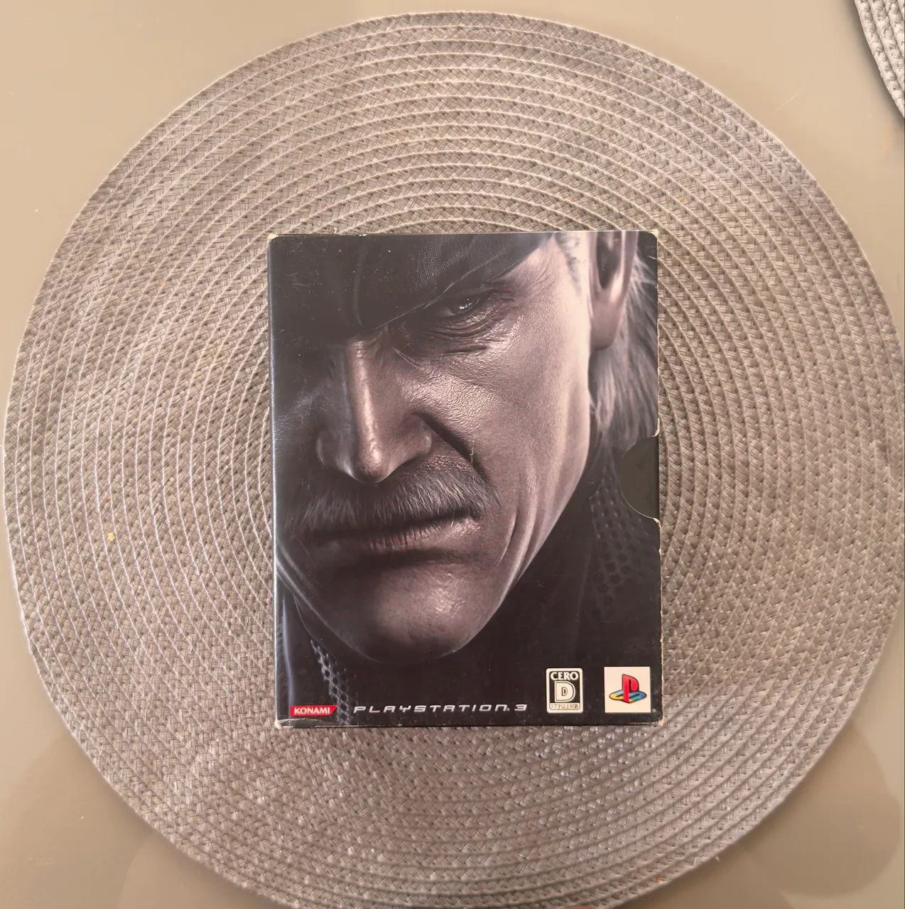 Metal Gear Solid 4: MGS4 Limited Edition - PS3 (Edição Limitada Japonesa Completa)