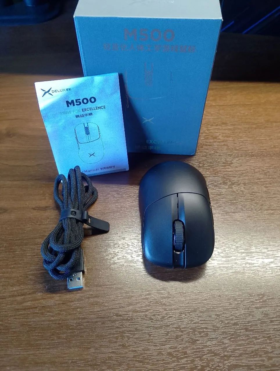 Mouse Delux M500 - Foto 3
