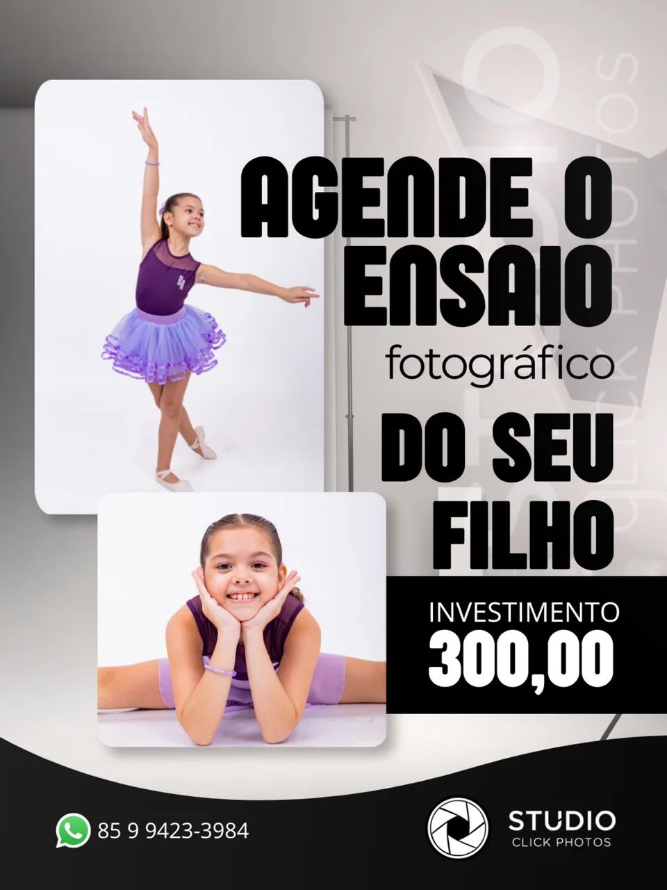 Ensaio Infantil em Fortaleza 