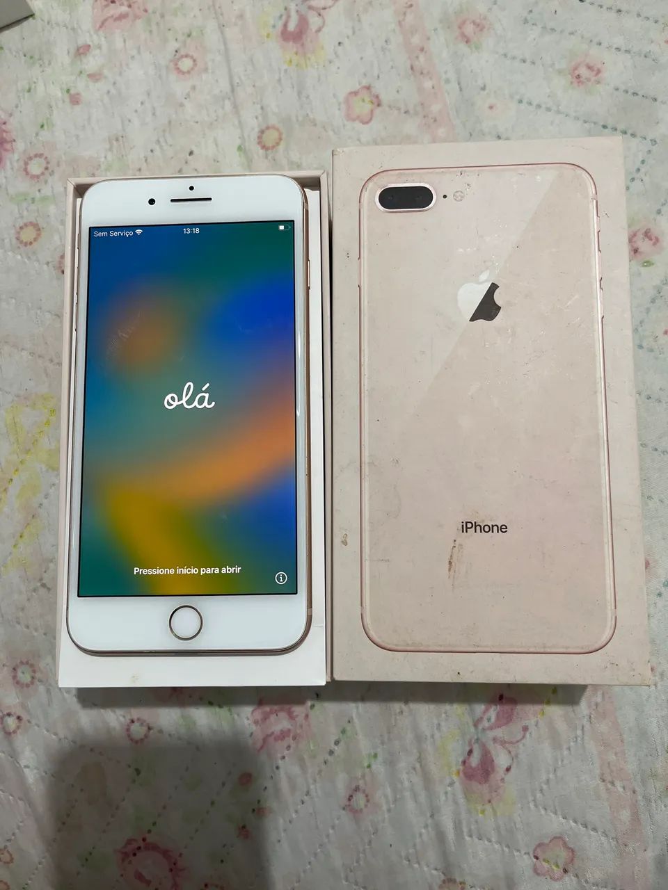 iPhone 8 Plus rose gold 256Gb - Celulares e Smartphones