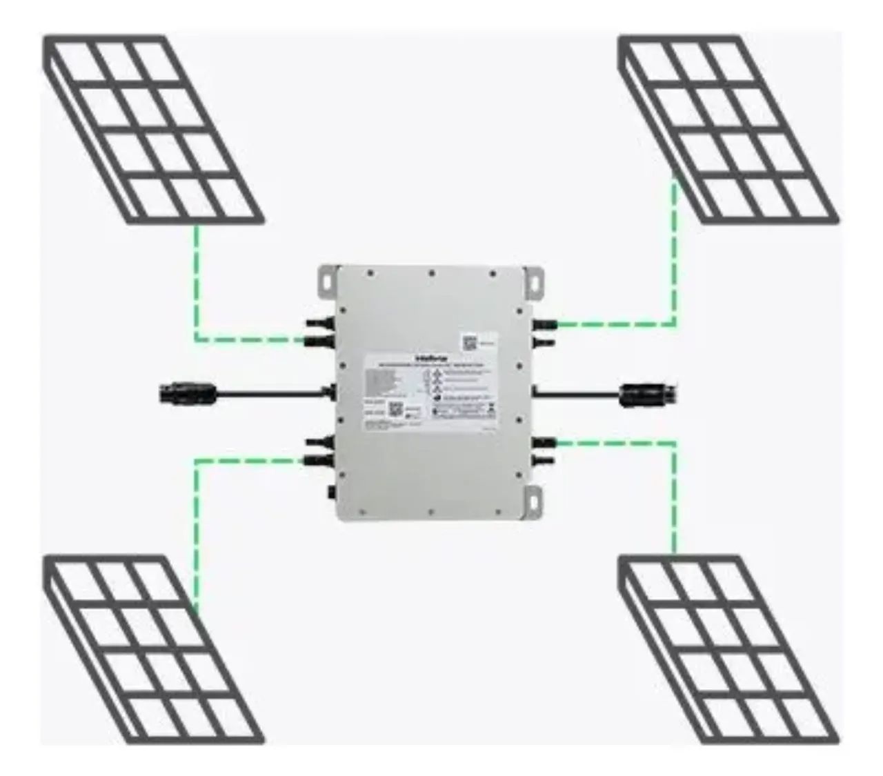 Microinversor Fotovoltaico Intelbras EGT 1200 - 2000w - Foto 2