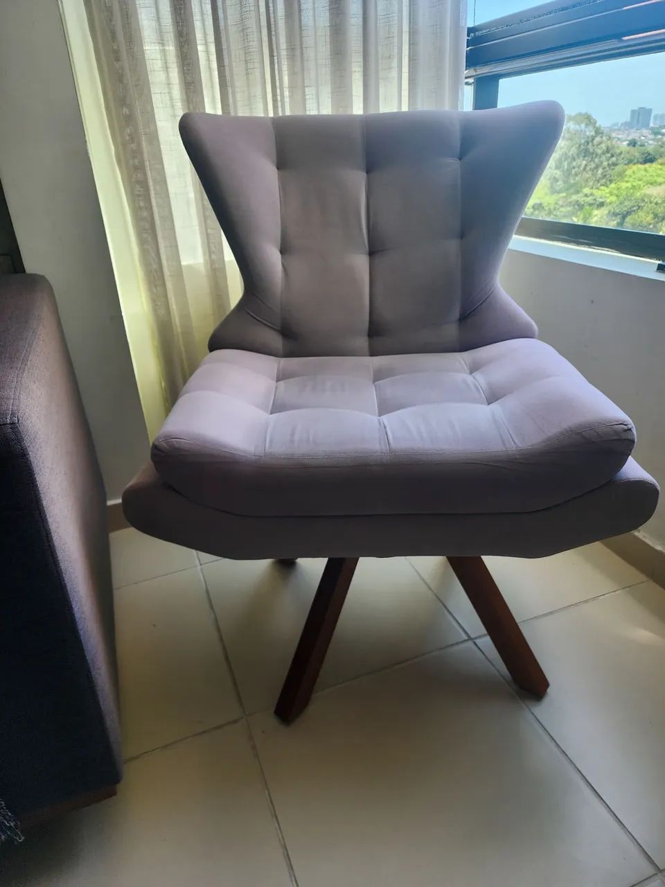 Poltrona Giratório com apoio de pé - Foto 2