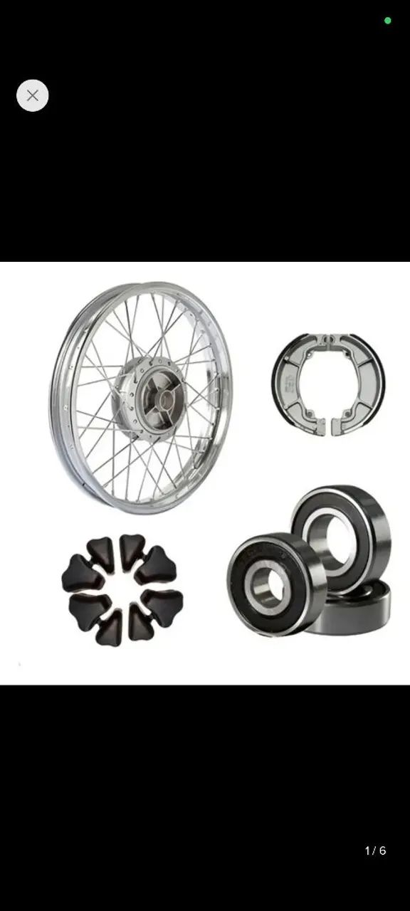  Roda Traseira CG 150 Completa à Venda! - Foto 4
