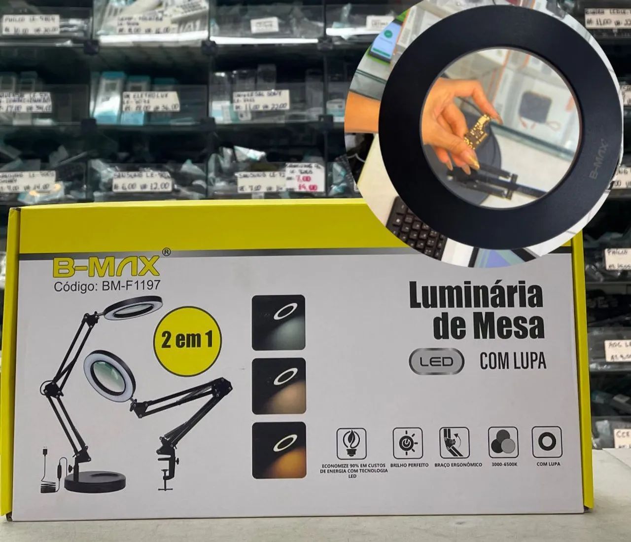 Luminária de mesa - Foto 4