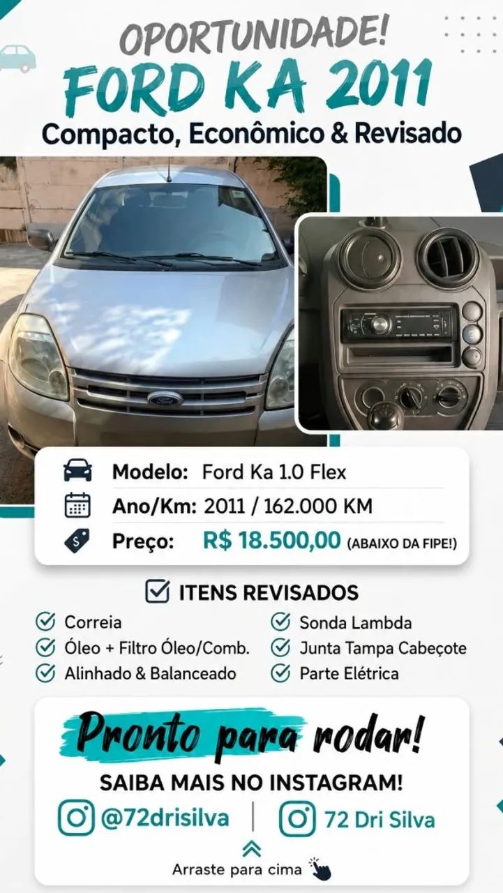 Ford Ka Ka 1.0 8V/1.0 8V ST Flex 3p 2011
