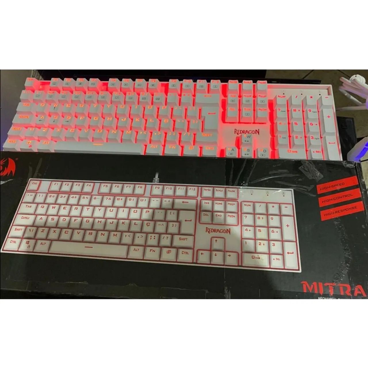 Teclado Red Dragon Mecânico 