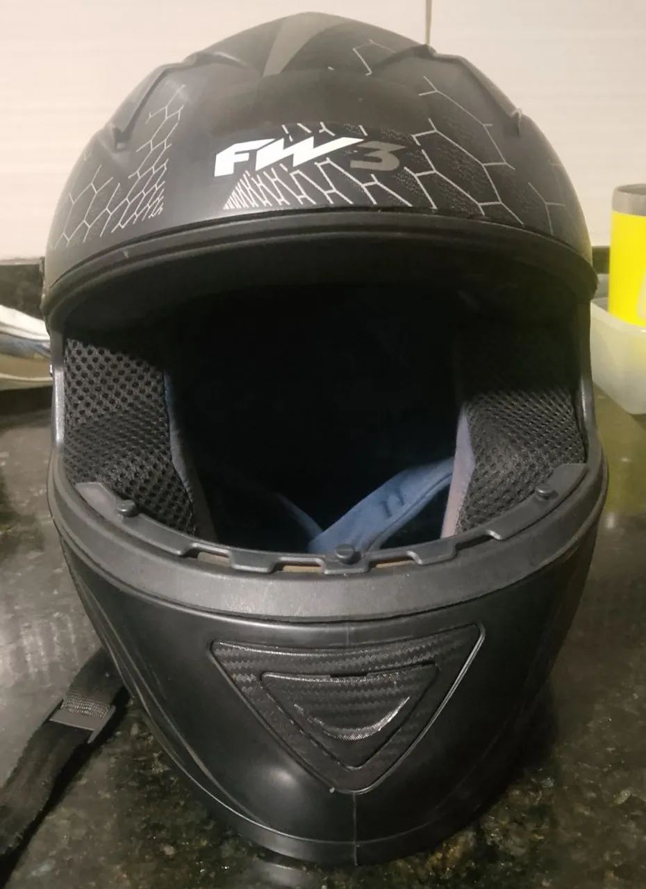 Capacete fw3 fechado  - Foto 2
