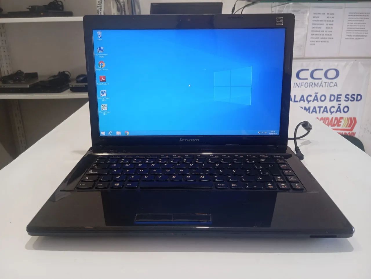 NOTEBOOK LENOVO G485_ R$799 