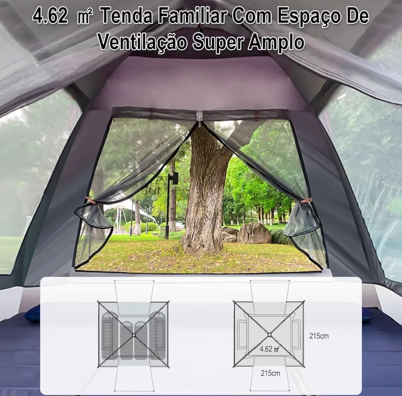 Barraca de Camping automática  - Foto 4