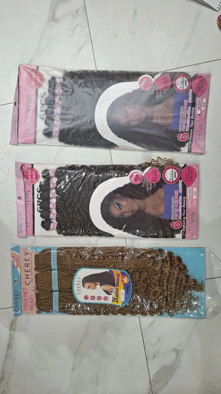 Cabelo Fibra importada
