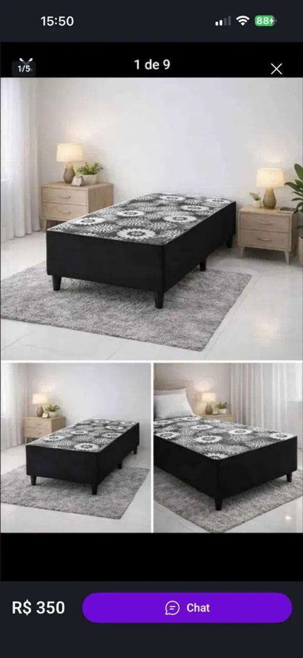 Cama box promocional 340 - Foto 2