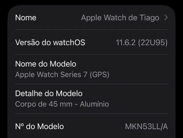 Apple Watch Series 7 - 45mm - Preto - Foto 4