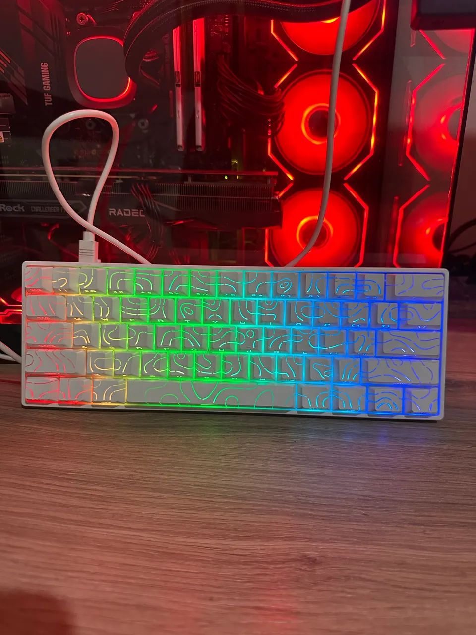 Teclado magnético fun60 pro 