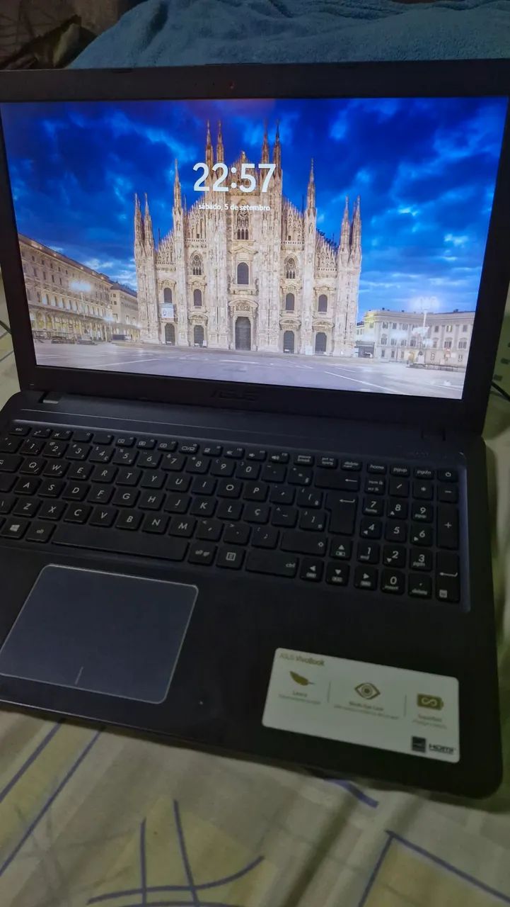 Notebook Azus VivoBook 14" 4 ram 1 tb hd