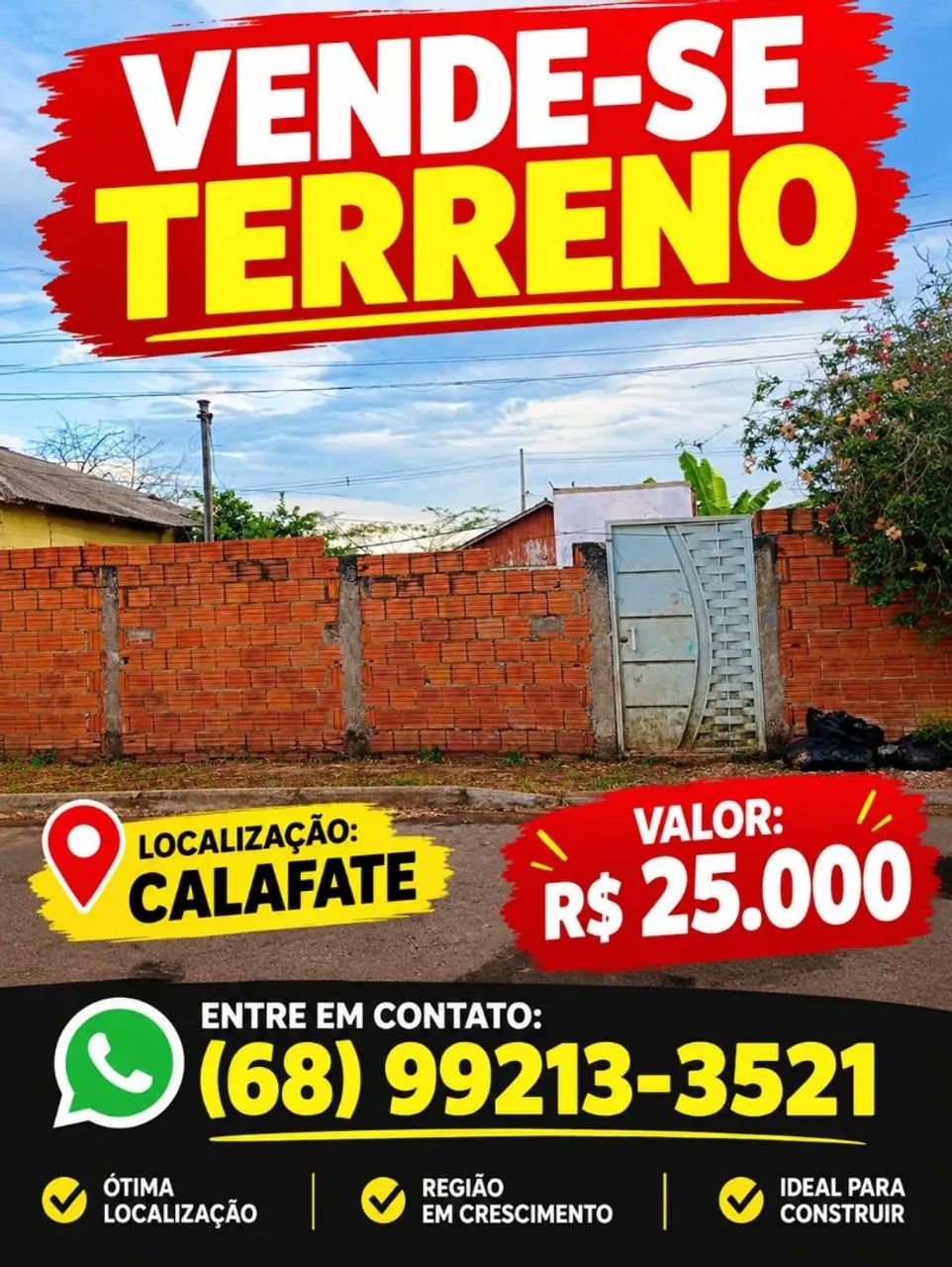 Terreno a venda 