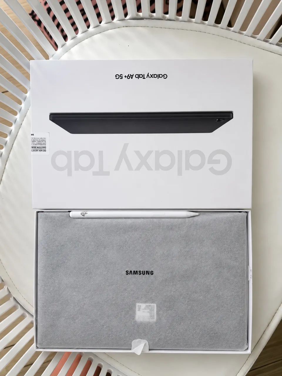 Tab A9+ 5g com capinha, película e caneta. - Foto 2