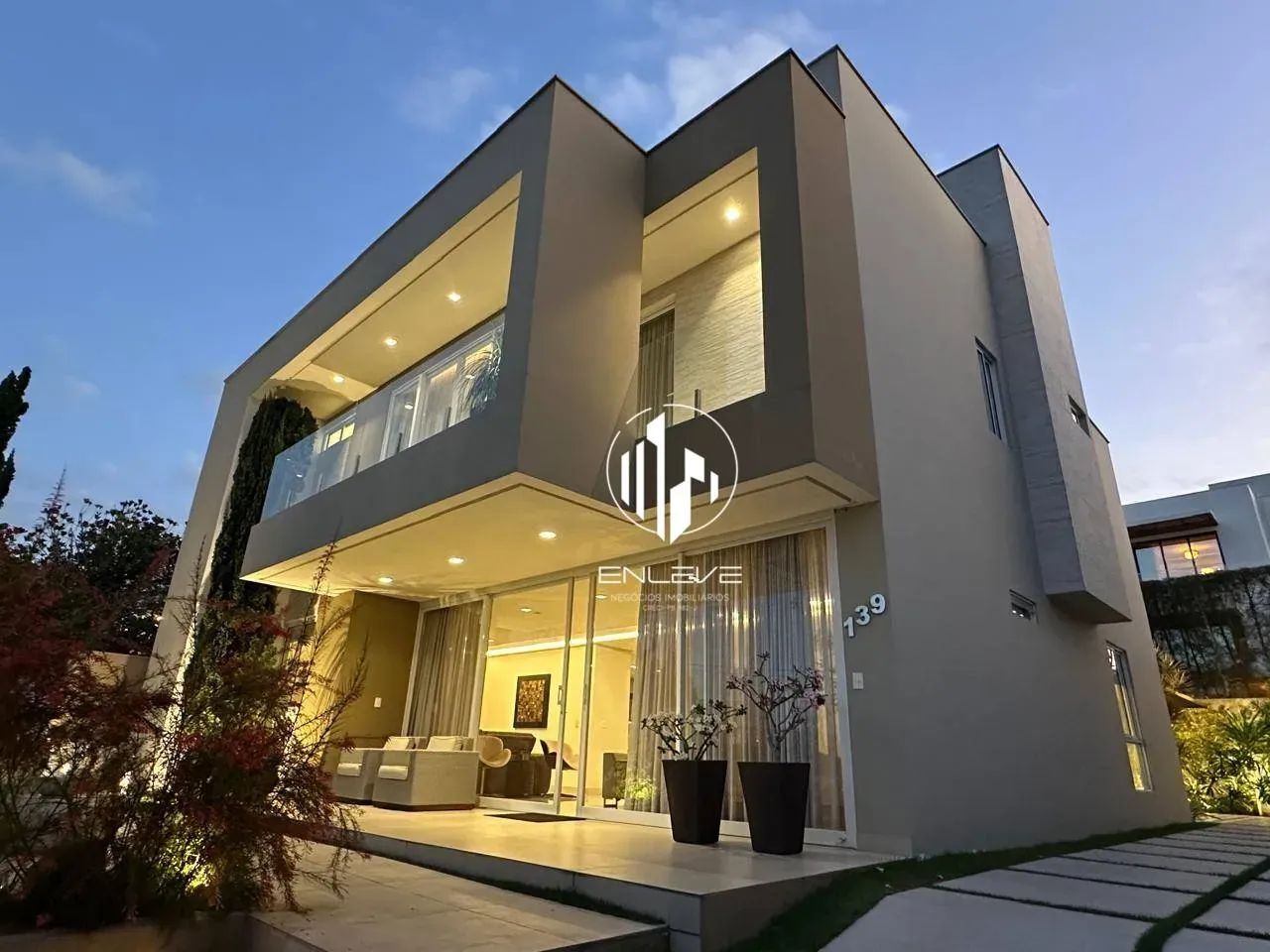 Casa projetada com 03 suítes no Atmosphera Eco
