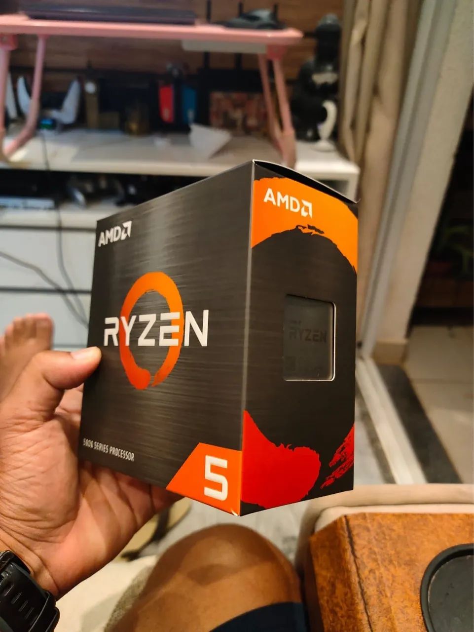 ryzen 5 5500 lacrado com nota 