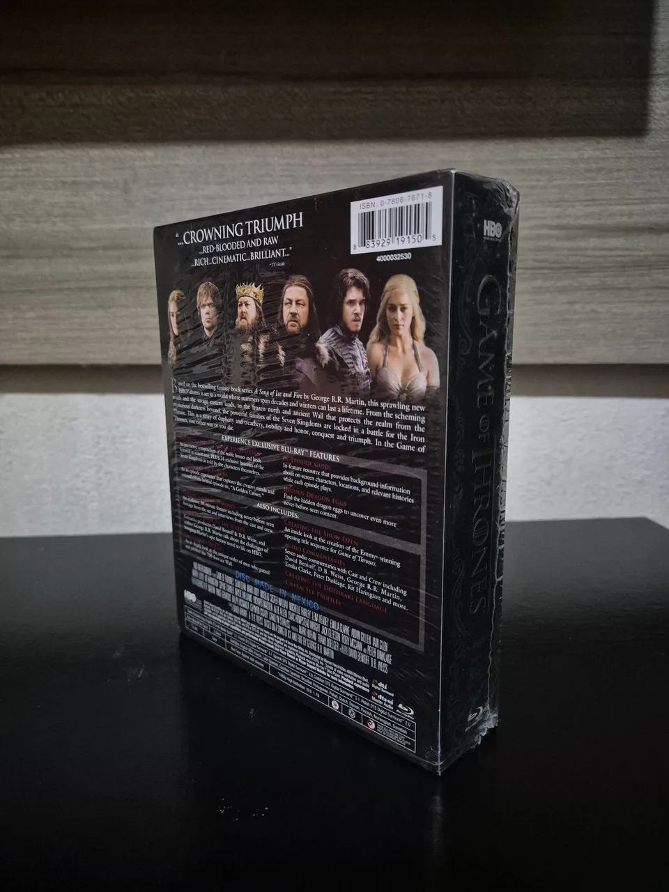Blu-ray Game of Thrones 1°a Temporada (EUA) - Foto 2