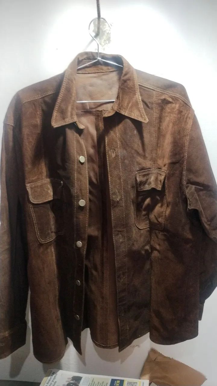 Camisa couro g