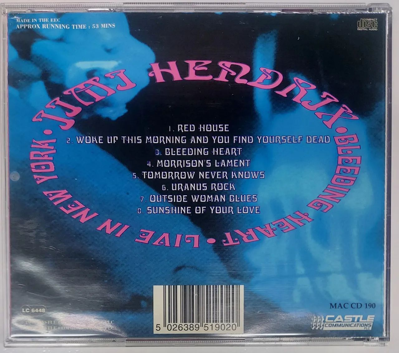 Cd Jimi Hendrix - Bleeding Heart (Importado) - Foto 2