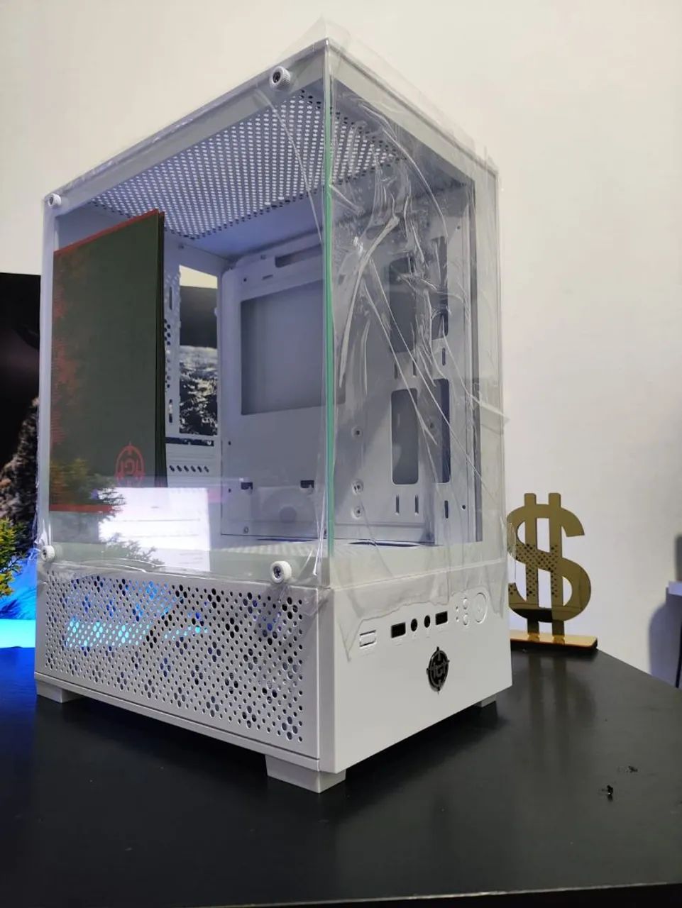 Gabinete Gamer TGT Branco (NOVO) - Foto 2