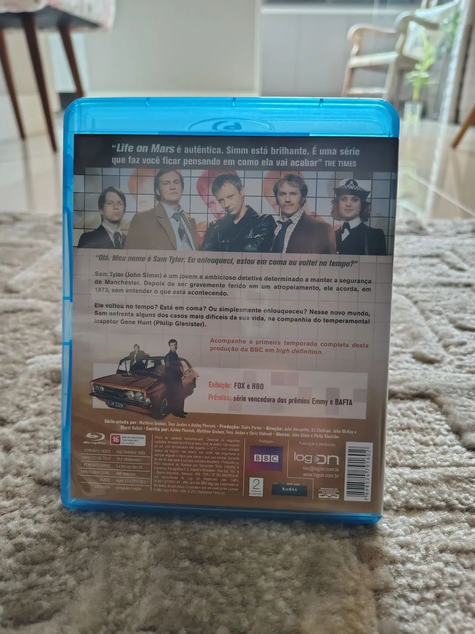 Blu-ray Life on Mars Temporada 1 BBC c/ John Simm (2 Discos) - Foto 2
