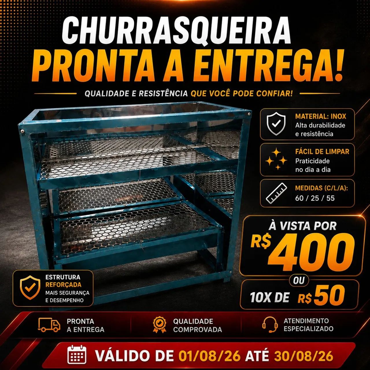 Churrasqueiras  - Foto 3