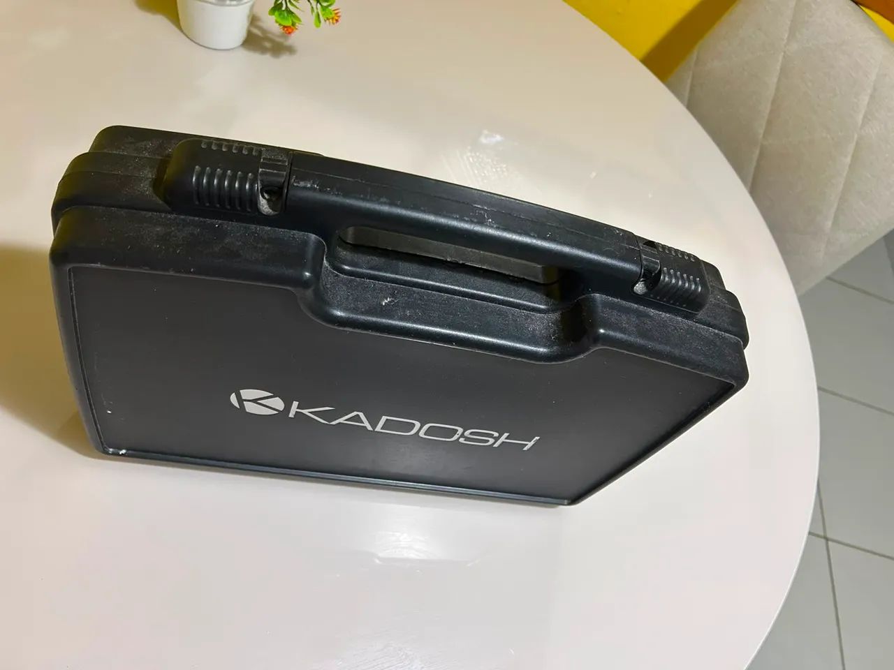Microfone Sem Fio Duplo Kadosh K-402M - Pra vender logo - Foto 3