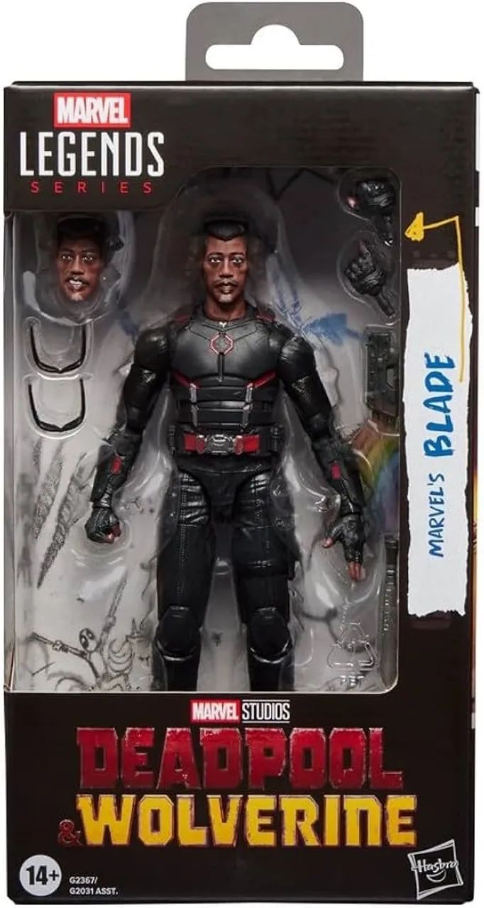 Marvel legends - blade - deadpool & wolverine 