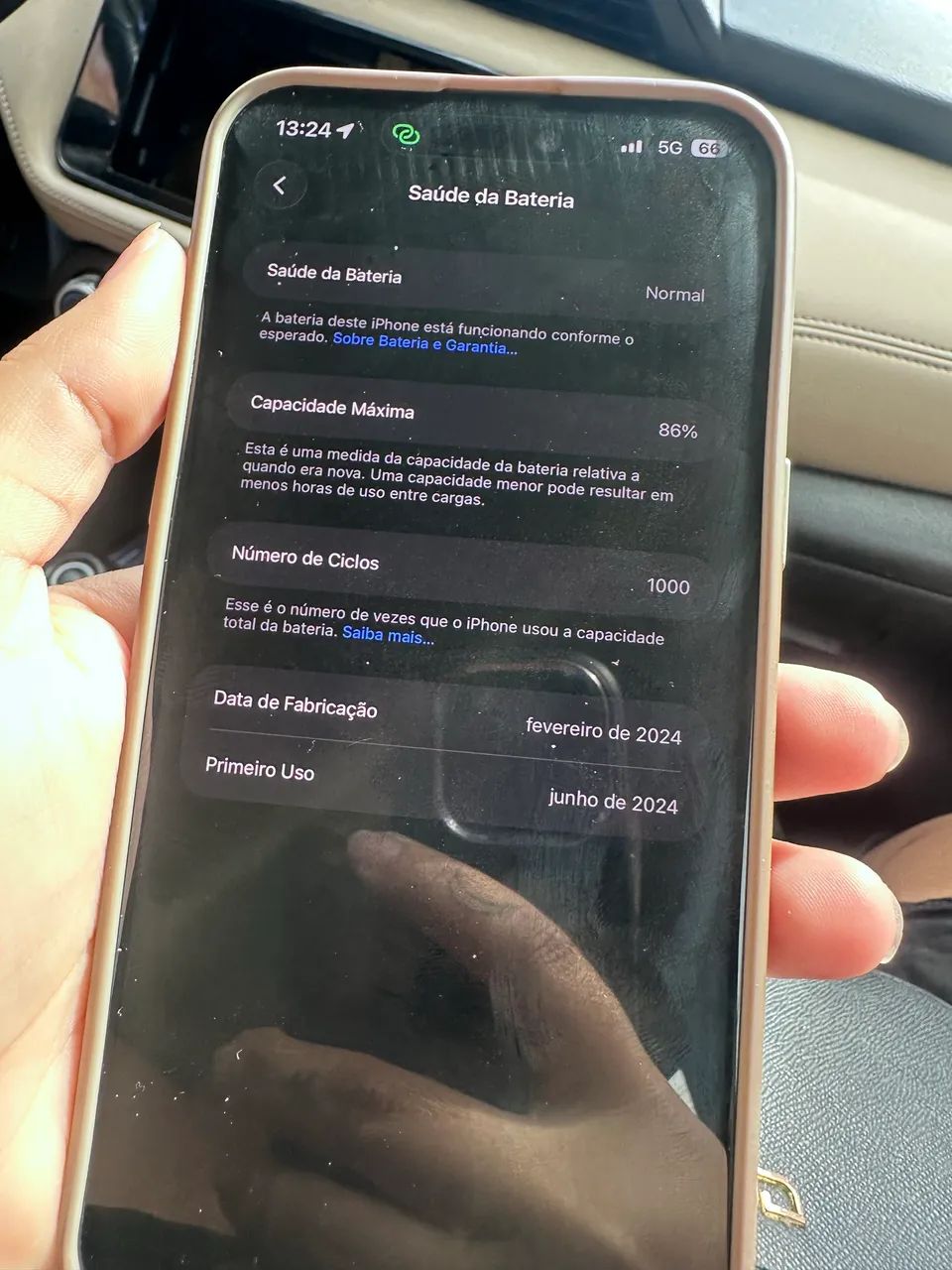 Vendo iPhone 15 pro max, 256GB, funcionando perfeitamente.  - Foto 5