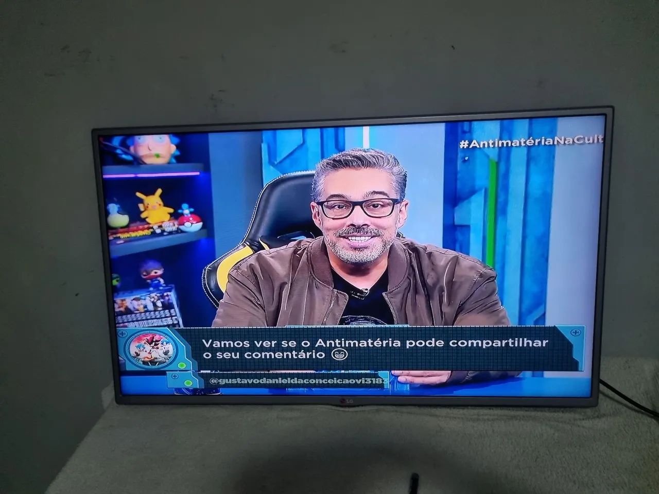 Tv lg 40 polegadas com controle não é smart ok ok  - Foto 4