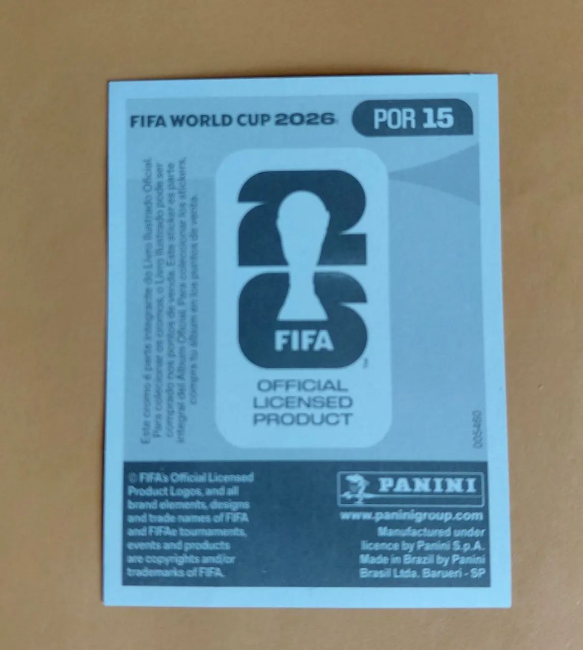 Figurinha Cristiano Ronaldo Copa 2026 Original Panini  - Foto 2