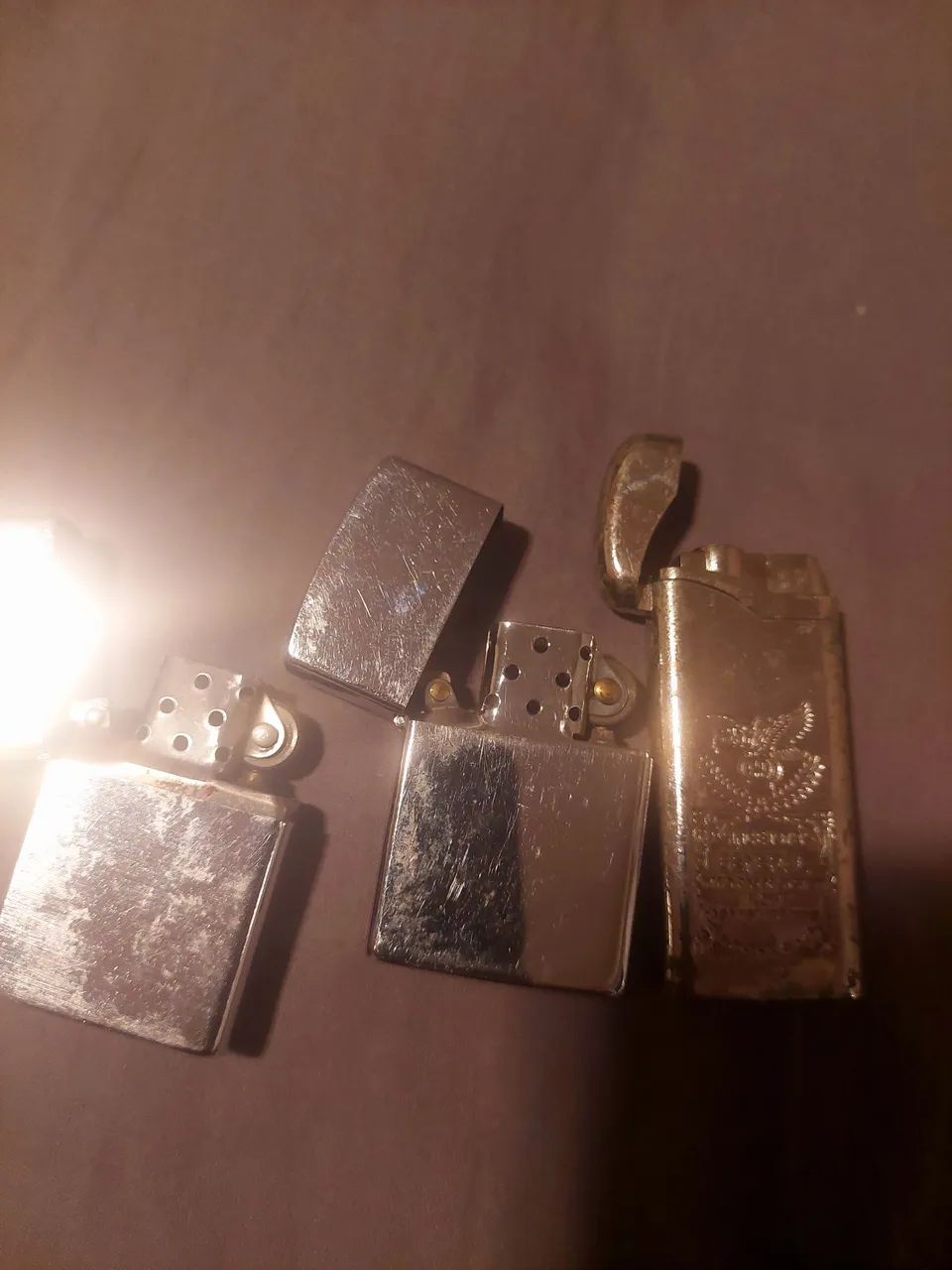3 isqueiros antigos  - Foto 2