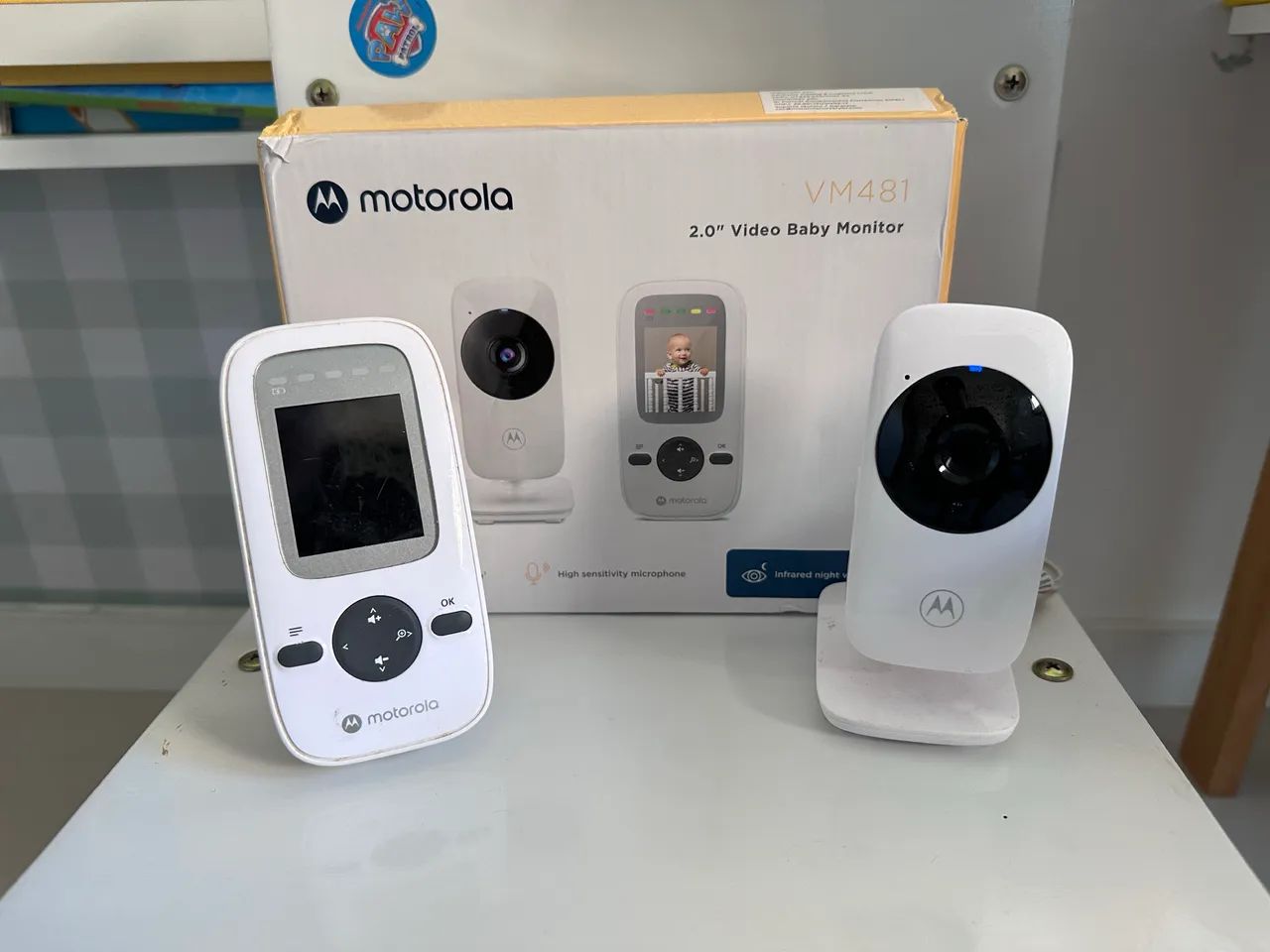 Babá Eletrônica Motorola VM481 - Foto 4