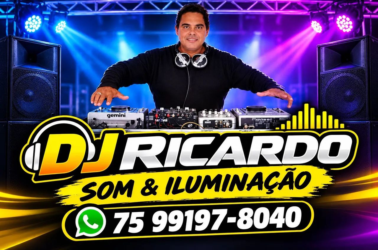Dj Ricardo som & iluminação 
