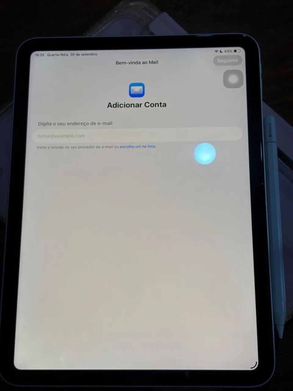 Ipad 10 geração + Apple Pencil 