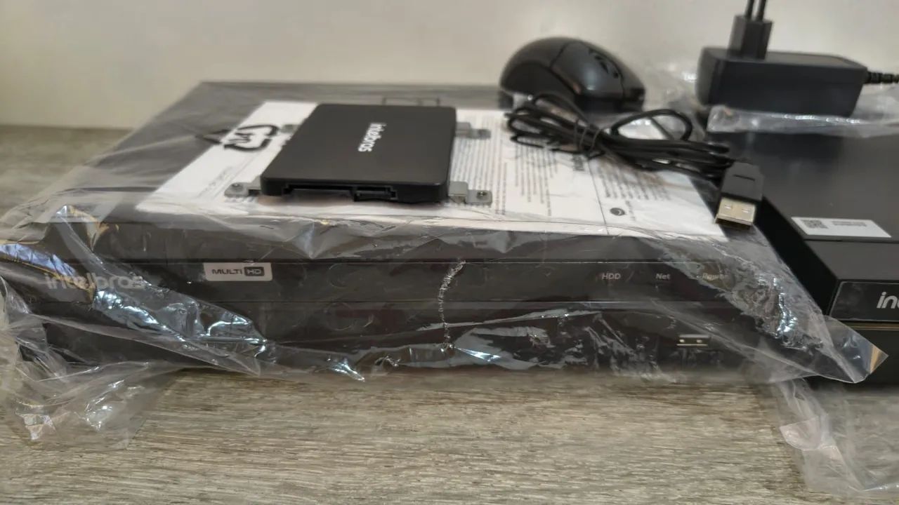 Dvr MHDX 1308 + SSD INTELBRAS 512GB 
