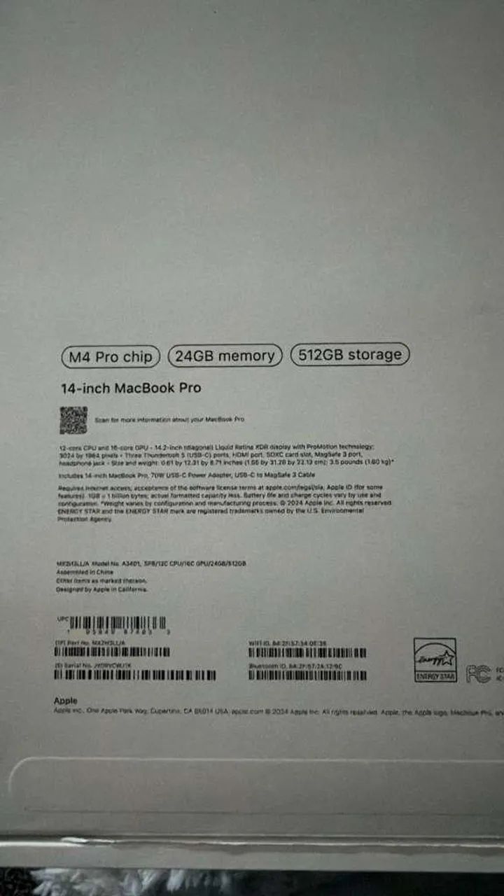 MacBook Pro 14? M4 24 GB RAM 512 GB - Foto 2