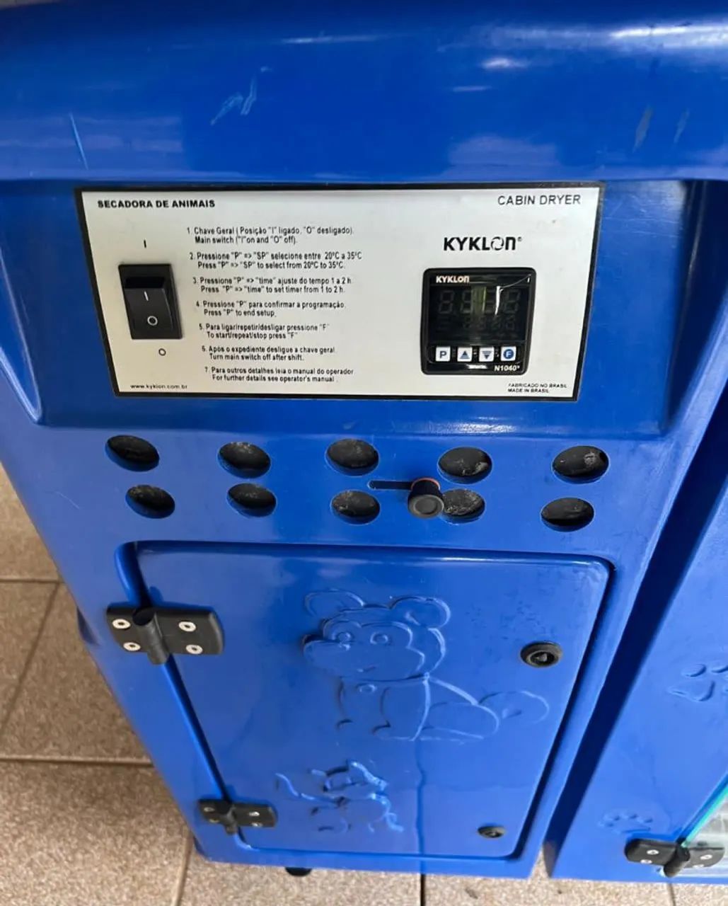 Máquina de Secar Animais Rotomoldada Kyklon  - Foto 4