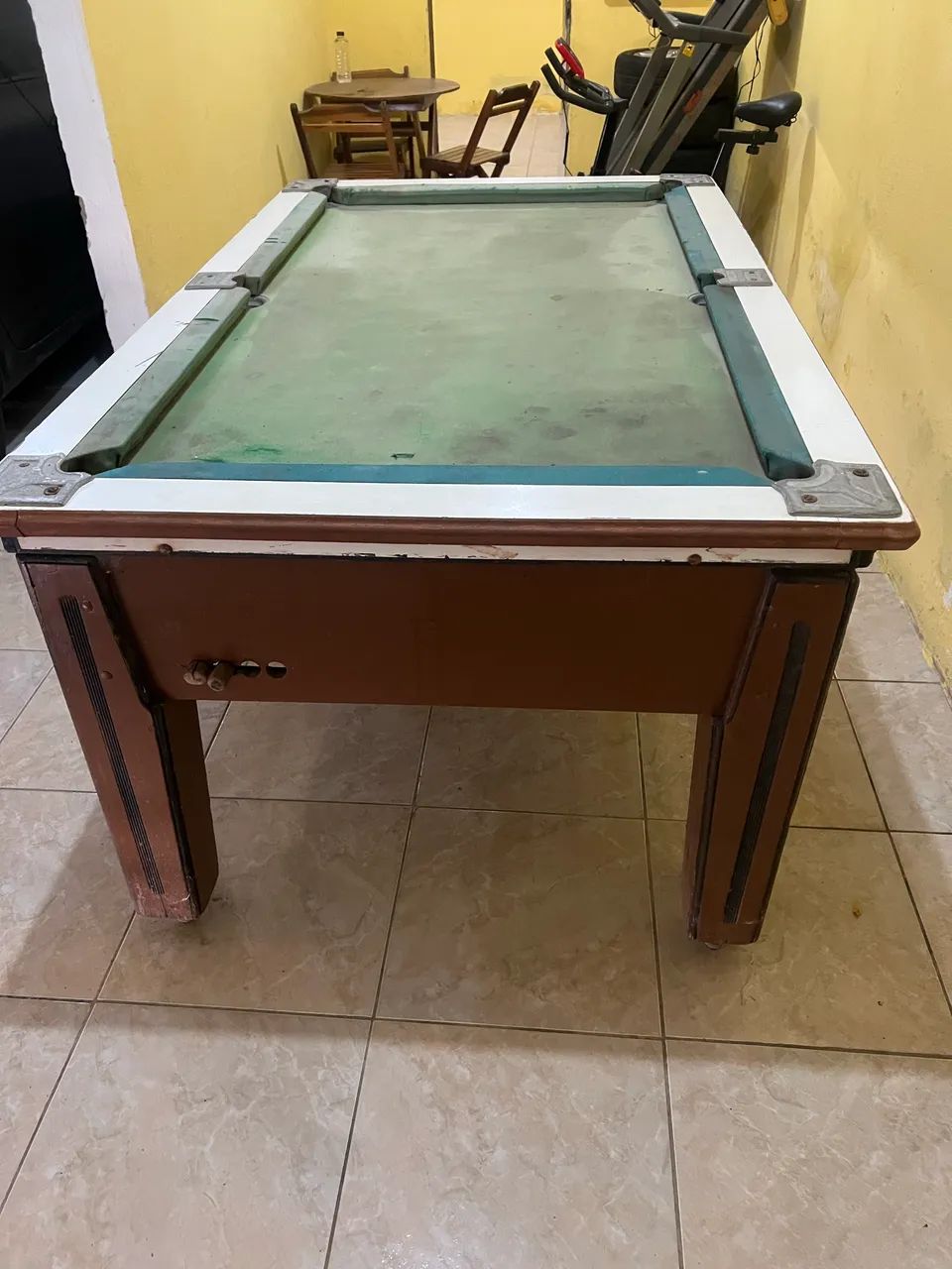 Sinuca padrão com ficheiro 
