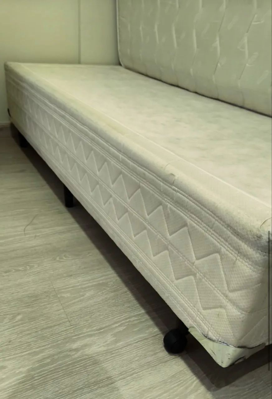 Cama box de solteiro com colchão Probel - Foto 2