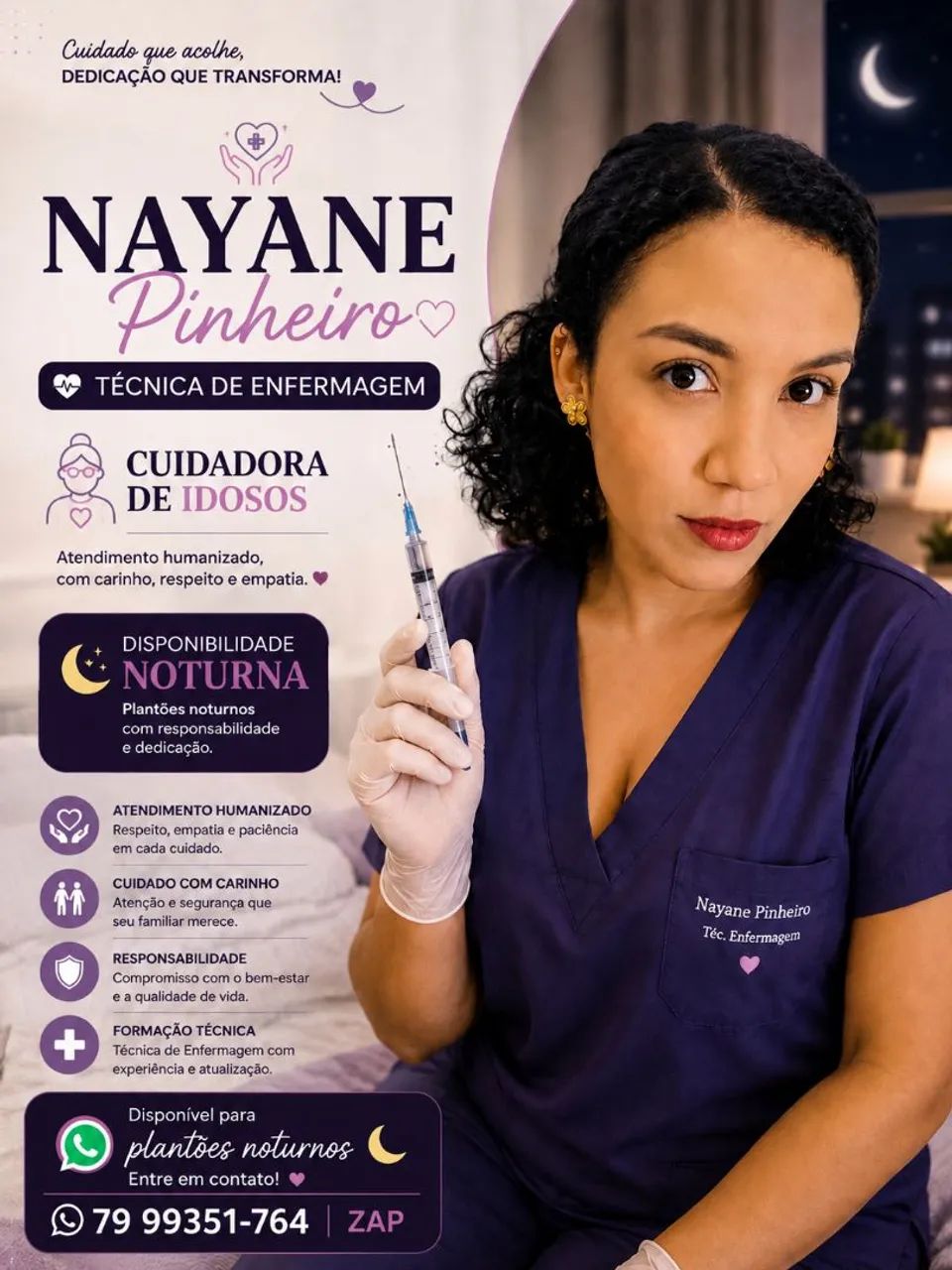 Cuidadora de Idosos e Técnica de Enfermagem