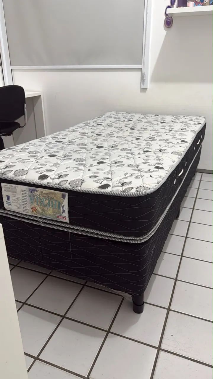CAMA BOX SOLTEIRO IBÉRIA 