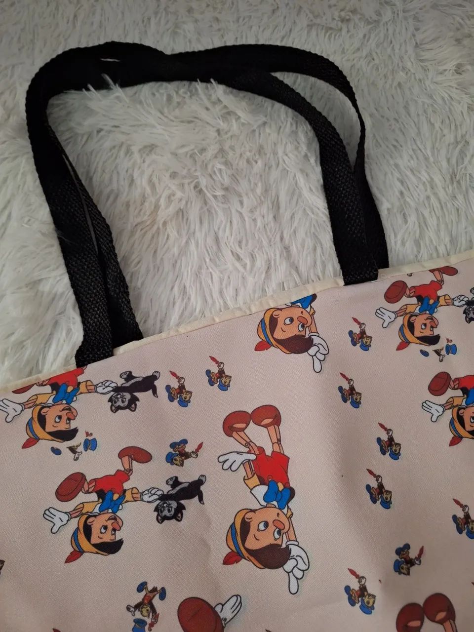 Bolsa Ecobag com estampa personagem Disney  - Foto 3