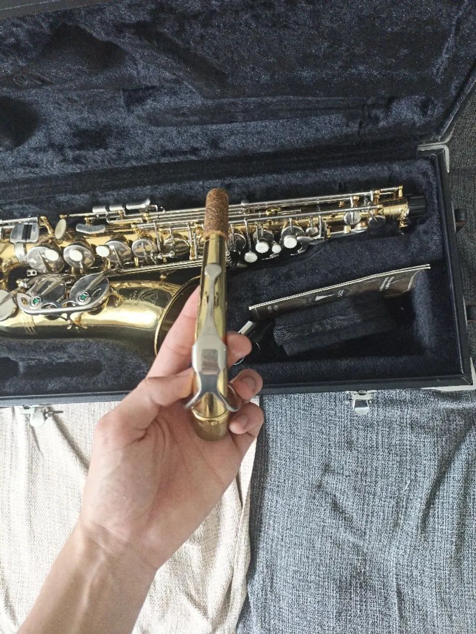 ? Saxofone Eagle | Excelente Conservação + Kit Completo - Foto 3