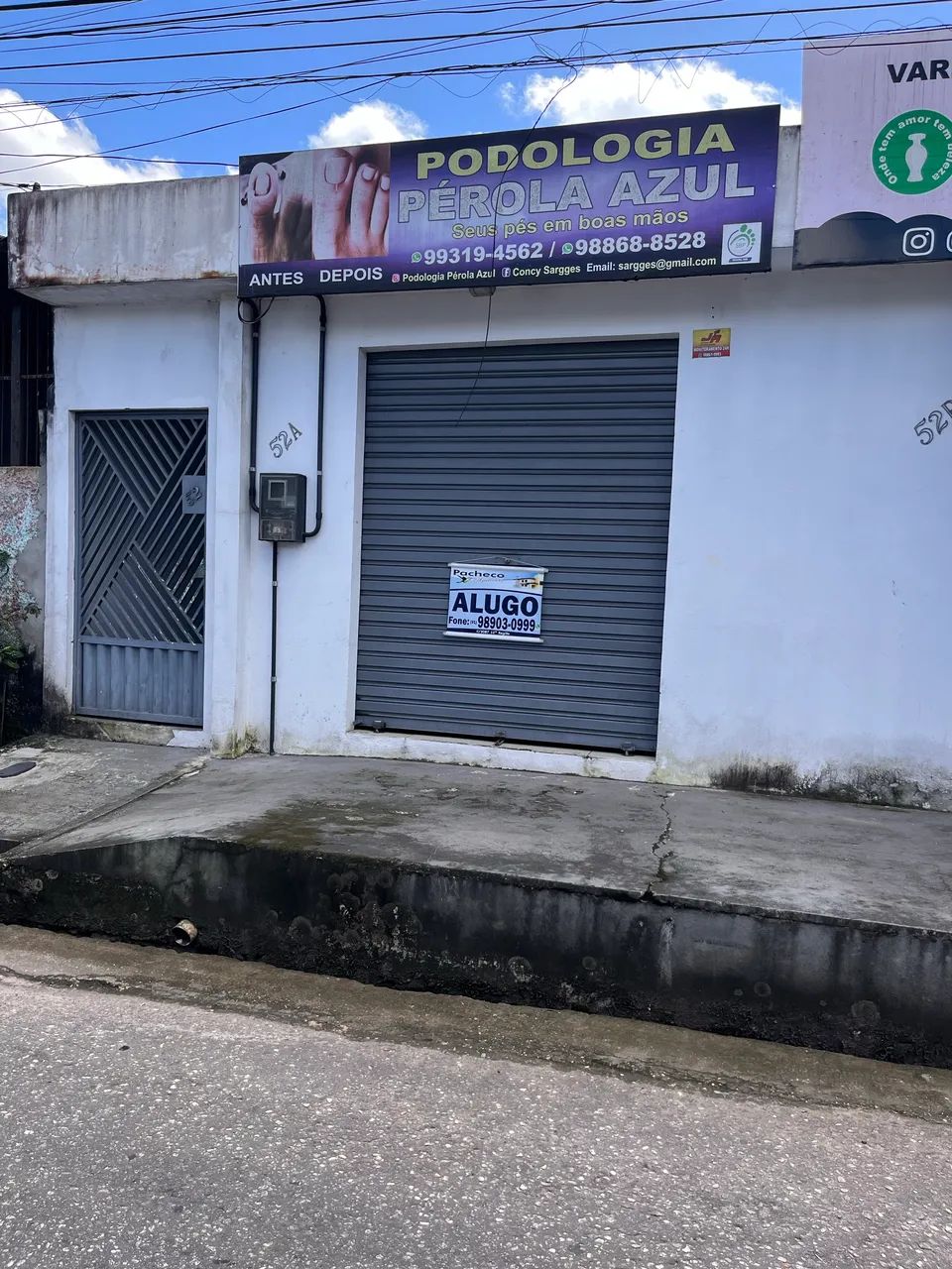 Alugo ponto comercial