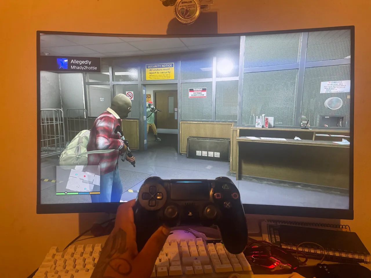 Ps4 slim 500gb 2 controles 6 jogos - Foto 3